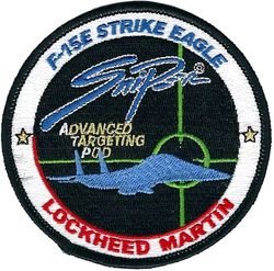 Lockheed Martin AN/AAQ-33 SNIPER Advanced Targeting Pod F-15E
The Lockheed Martin Sniper is a targeting pod for military aircraft that provides positive target identification, autonomous tracking, GPS coordinate generation, and precise weapons guidance from extended standoff ranges.
