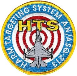 Texas Instruments AN/ASQ-213 HARM Targeting System F-16
HARM=High speed Anti-Radiation Missile, used in Wild Weasel missions against SAM sites. Official company issue.
