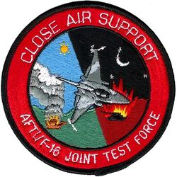 6512th Test Squadron F-16 Close Air Support Joint Test Force
