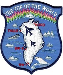 USAF Air Bases, Greenland
1950s era, back patch.
