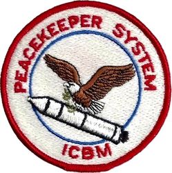 Boeing LGM-118 Peacekeeper Missile
Official company issue. 
