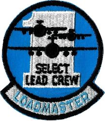 Military Airlift Command C-141 Select Lead Crew Aircraft Loadmaster
Awarded to qualified crews across the command. 
