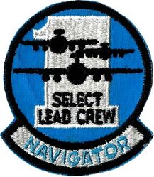 Military Airlift Command C-141 Select Lead Crew Navigator
Awarded to qualified crews across the command.

