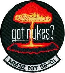 Class 1998-01 Minuteman III Initial Qualification Training
