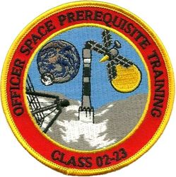 Class 2002-23 Officer Space Prerequisite Training 
