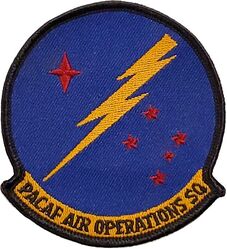Pacific Air Forces Air Operations Squadron
Keywords: subdued
