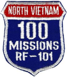 McDonnell RF-101 Voodoo 100 Missions North Vietnam
Awarded by MDD company.
