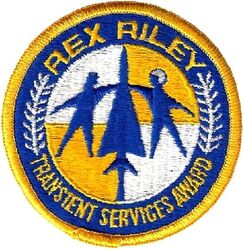 Rex Riley Transient Services Award
Awarded to Transient Aircraft Maintenance crews for superior service. 1970s-1980s era.
