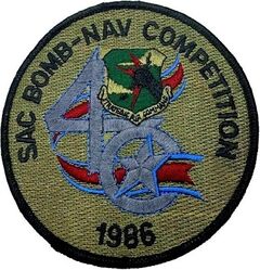 Strategic Air Command Bomb-Nav Competition 1986
Thirtieth Annual Bombing and Navigation Competition/GIANT VOICE where the 92 BW (B-52) dominated the competition taking nine trophies. SAC competitors included 16 bomb and 11 tanker units and F-111s from TAC participated. 40th anniversary of SAC.
Keywords: subdued