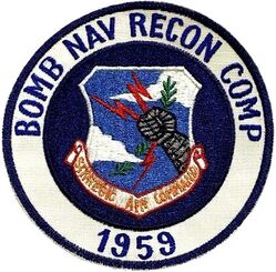 Strategic Air Command Bomb Nav Recon Competition 1959
25-30 October: Eleventh Annual Bombing and Navigation Competition is the largest ever held and the first one where air refueling squadrons were allowed to participate. Two crews each from 47 participating bomb wings and 47 tanker squadrons competed.
McCoy AFB, FL was the staging site for 27 B-47s and 20 B-52s with 27 KC-97s and 20 KC-135s operating out of Homestead AFB, FL. Each crew flew one mission consisting of aerial refueling, celestial navigation leg, and three radar RBS bombing runs. Japan made.
