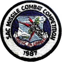 Strategic Air Command Missile Combat Competition 1987
Made smaller and old US made this year.
