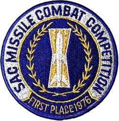 Strategic Air Command Missile Combat Competition First Place 1976
