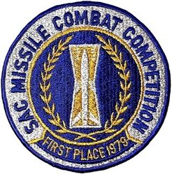 Strategic Air Command Missile Combat Competition First Place 1979
