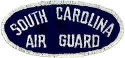 South Carolina Air National Guard
Hat patch.
