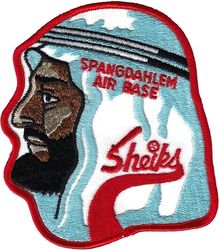 Spangdahlem Air Base, Germany Sports
Used by Spang's varsity sports teams. These teams were made up of USAF personnel.
