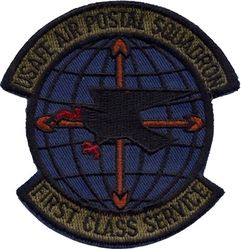 United States Air Forces in Europe Air Postal Squadron
Keywords: subdued
