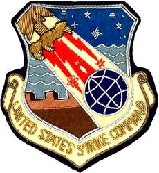 United States Strike Command
Bullion patch, 1960s Japan made.
