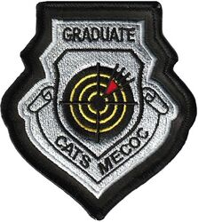 USAF Weapons School Combat Aircrew Tactics Studies Mobility Electronic Combat Officer Course Graduate
Sewn into leather.
