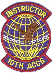 10th Airborne Command and Control Squadron Instructor

