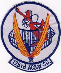 123d Aircraft Control and Warning Squadron 
