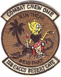 128th Expeditionary Airborne Command and Control Squadron Crew 1
Keywords: desert