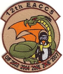 12th Expeditionary Airborne Command and Control Squadron Operation IRAQI FREEDOM 2007
Keywords: desert