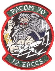 12th Expeditionary Airborne Command and Control Squadron PACOM 2010
