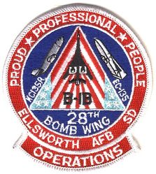28th Bombardment Wing, Heavy Operations
