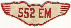 552d Equipment Maintenance Squadron
Hat patch.
