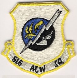 616th Aircraft Control and Warning Squadron
