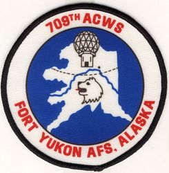 709th Aircraft Control and Warning Squadron
Printed patch.
