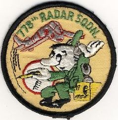 778th Radar Squadron
Emblem approved for the 778 AC&W Sq on 3 Jun 1954 (Source: AFHRA files)
