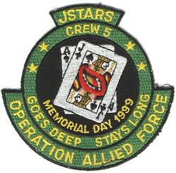 93d Expeditionary Airborne Command and Control Squadron Operation ALLIED FORCE 1999
