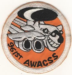 961st Airborne Warning and Control Support Squadron E-3 Morale

