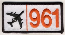 961st Airborne Warning and Control Squadron E-3A
Hat patch.
