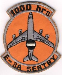 961st Airborne Warning and Control Squadron E-3A 1000 Hours 
Korean made.
