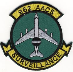 962d Airborne Air Control Squadron Surveillance
