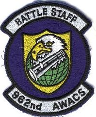 962d Airborne Warning and Control Squadron Battle Staff
