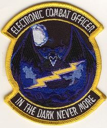 964th Airborne Warning and Control Squadron Electronic Combat Officer
