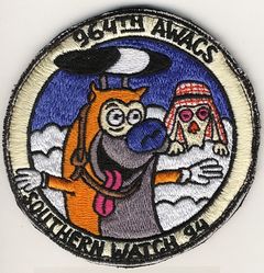 962d Airborne Warning and Control Squadron Operation SOUTHERN WATCH 1994
