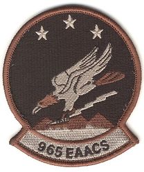 965th Expeditionary Airborne Air Control Squadron
Keywords: Desert