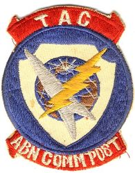 8th Airborne Command and Control Squadron Tactical Air Command Airborne Command Post
Unofficial patch.
