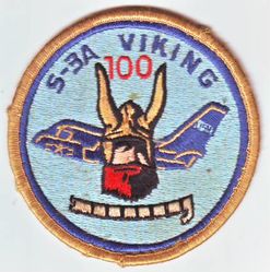Lockheed S-3A Viking 100 Carrier Landings
