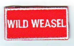 480th Fighter Squadron Wild Weasel Pencil Pocket Tab
