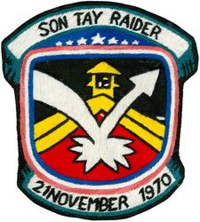 Operation KINGPIN 1970
On 21 Nov 1970, a joint United States Air Force and United States Army force landed 56 U.S. Army Special Forces soldiers by helicopter at the Sơn Tây prisoner-of-war camp, which was located 23 miles (37 km) west of Hanoi, North Vietnam. The objective of the operation was the recovery of 61 American prisoners of war thought to be held at the camp. It was found during the raid that the camp contained no prisoners as they had previously been moved to another camp. 57 USAF aircraft participated, with one F-105G being lost. 
