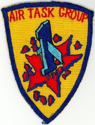 Air Task Group 1 (ATG-1)
Established as Air Task Group ONE (ATG-1) in Oct 1951. Disestablished on 23 Feb 1959.

Deployments:
15 Oct 1951-3 Jul 1952, USS Valley Forge (CV-45), Western Pacific-Korea Cruise
30 Mar 1953-28 Nov 1953, USS Boxer (CV-21), Western Pacific-Korea Cruise
1 Sep 1954-11 Apr 1955, USS Lexington (CVA-16), Western Pacific Cruise
4 Oct 1958-16 Feb 1959, USS Ticonderoga (CVA-14), Western Pacific Cruise

