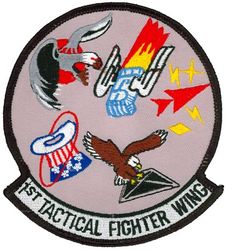 1st Tactical Fighter Wing Gaggle
Gaggle: 27th Tactical Fighter Squadron, 71st Tactical Fighter Squadron, 6th Airborne Command and Control Squadron, 4401st Helicopter Flight and 94th Tactical Fighter Squadron. 
