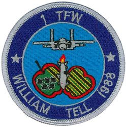 1st Tactical Fighter Wing William Tell Competition 1988
