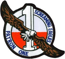 Patrol Squadron 1 (VP-1)
VP-1 "Screaming Eagles"
1995- 
Established as VB-128 on 15 Feb 1943.
Redesignated VPB-128 on 1 Oct 1944; VP-128 on 15 May 1946; VP-ML-1 on 15 Nov 1946; VP-1 (5th VP-1) on 1
Sep 1948.
Lockheed P-3C UIIIR Orion
