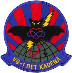Fleet Air Reconnaissance Squadron 1 (VQ-1) Detachment Kadena
Established as Special Electronic Search Project in Oct 1951. Redesignated Detachment Able, Airborne Early Warning Squadron ONE (VW-1) on 12 May 1953. Reorganized as Detachment Able, Airborne Early Warning Squadron THREE (VW-3) on 1 Jun 1954. Redesignated Electronic Countermeasures Squadron ONE (VQ-1) on 1 Jun 1955; Fleet Air Reconnaissance Squadron ONE (FAIRECONRON ONE) in Jan 1960-.

Lockheed EP-3E Aries II

